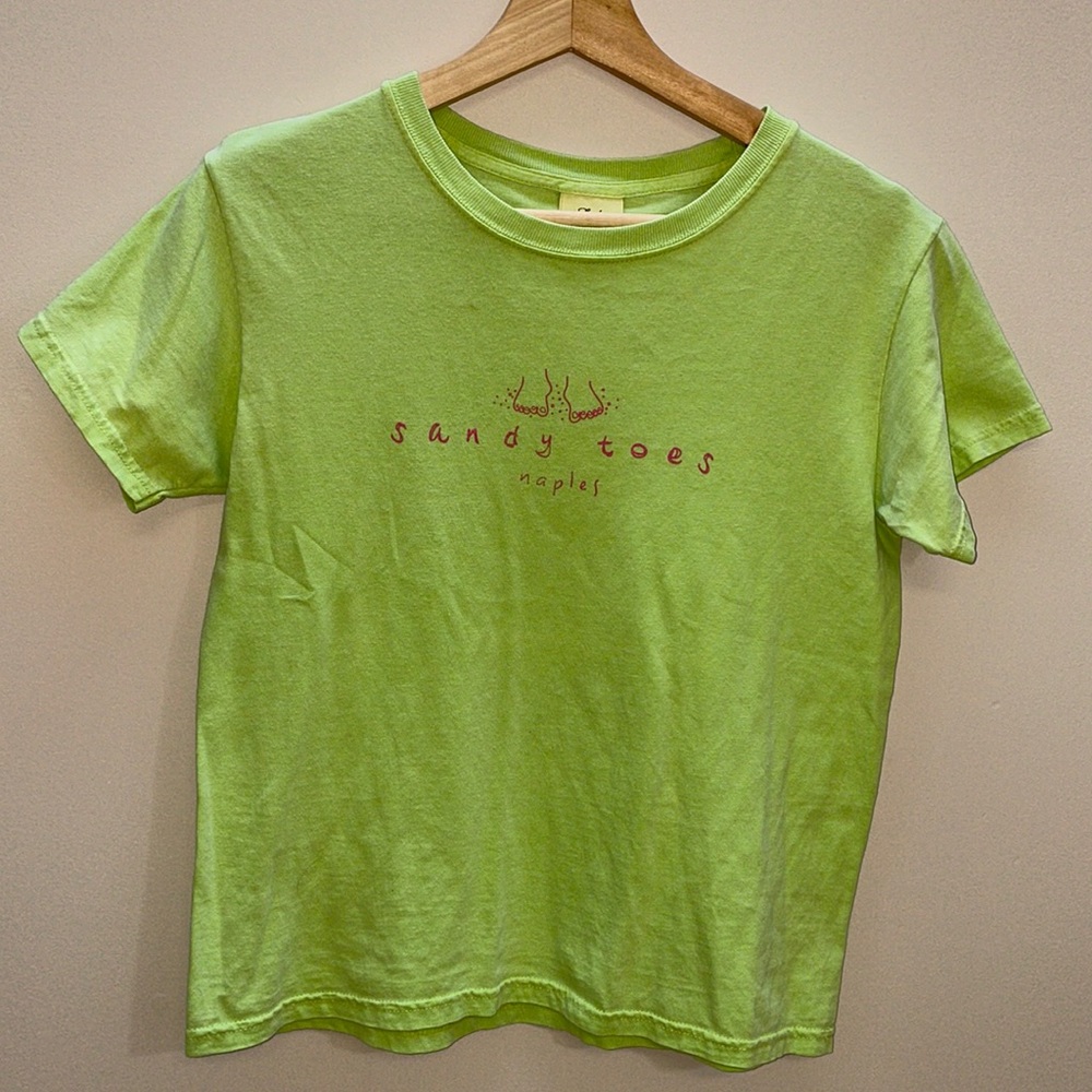 4/$24🦩 Naples Sandy Toes T-shirt